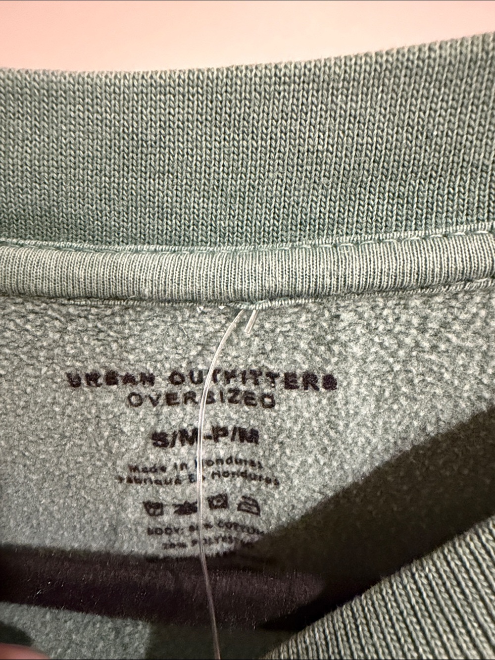 Urban Outfitters Green Graphic Crewneck Sweatshirt with Yellow & Blue Print - Picture 5 of 5